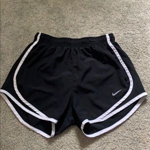 Black Nike Dry-Fit Running Shorts